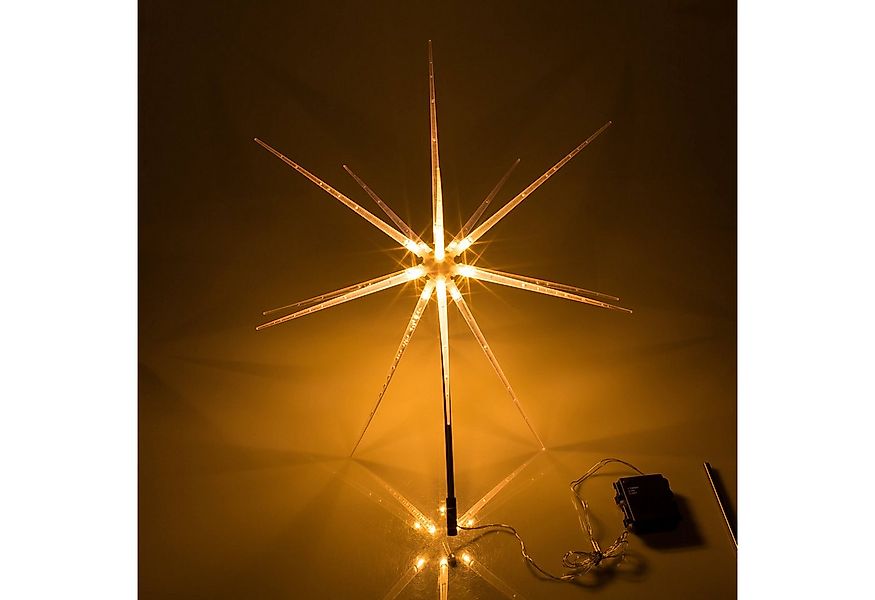 Out of the Blue LED Dekolicht LED Gartenstecker Stern warmweiß 14 LEDs Time günstig online kaufen