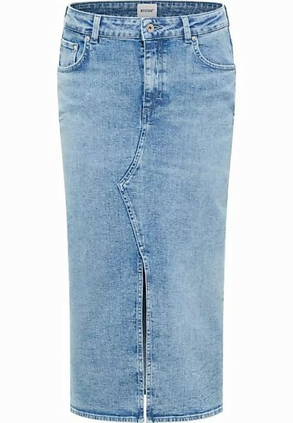 MUSTANG Maxirock Damen Style Eureka Denim Skirt günstig online kaufen