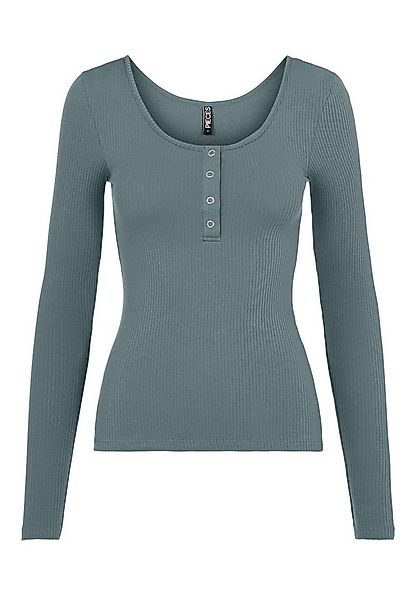 pieces Langarmshirt KITTE (1-tlg) Plain/ohne Details günstig online kaufen