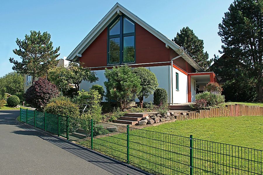 Alberts Doppelstabmattenzaun Grundset, (Set), Höhe: 80-160 günstig online kaufen