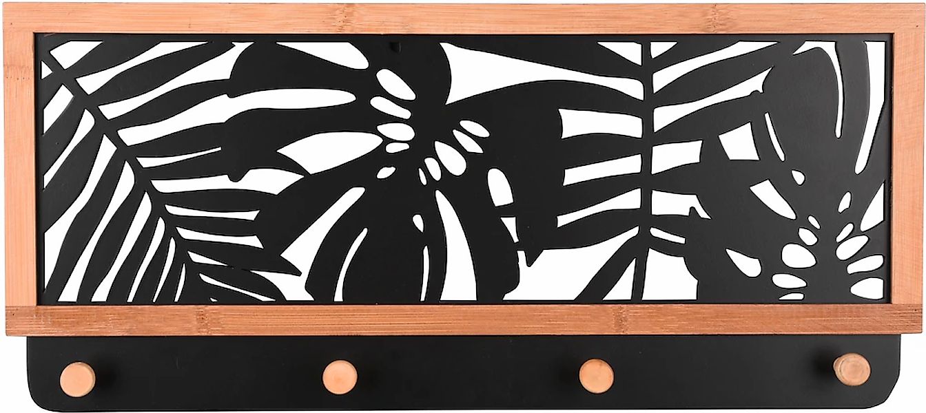 MIRRORS AND MORE Wandgarderobe "Leika" 1 Stk. tlg. günstig online kaufen