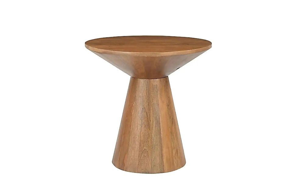 Beistelltisch  Mango Natural ¦ holzfarben ¦ Maße (cm): H: 60  Ø: 60 Tische günstig online kaufen
