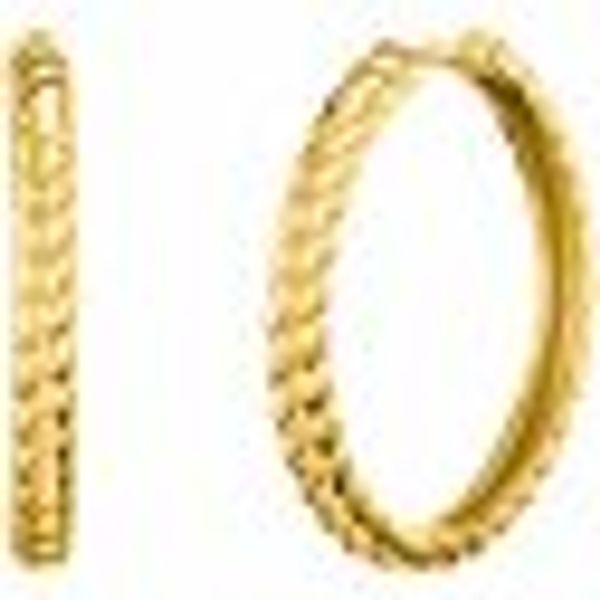 Creolen 925/- Sterling Silber vergoldet 25mm günstig online kaufen