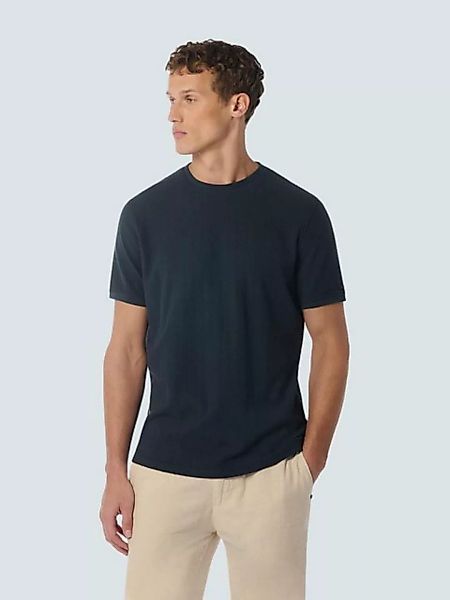 NO EXCESS T-Shirt T-Shirt Crewneck Solid Jacquard günstig online kaufen