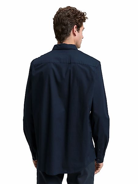 TOM TAILOR Langarmhemd mit Elasthan günstig online kaufen