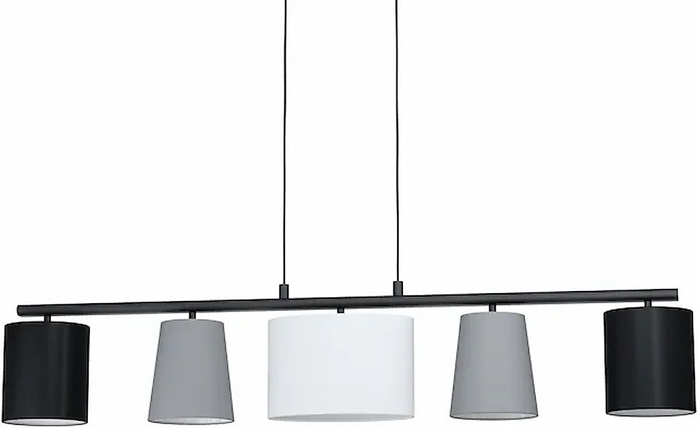 EGLO Hängeleuchte »ALMEIDA 1«, 5 flammig, Leuchtmittel E14   Leuchtmittel w günstig online kaufen