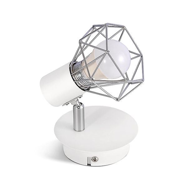 ZMH Wandleuchte Retro Wandstrahler Vintage Wandspot - E14 Verstellbare 350° günstig online kaufen