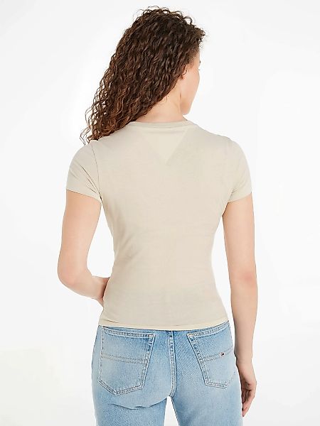 Tommy Jeans Curve T-Shirt "TJW SLIM LINEAR TEE EXT", in Große Größen günstig online kaufen