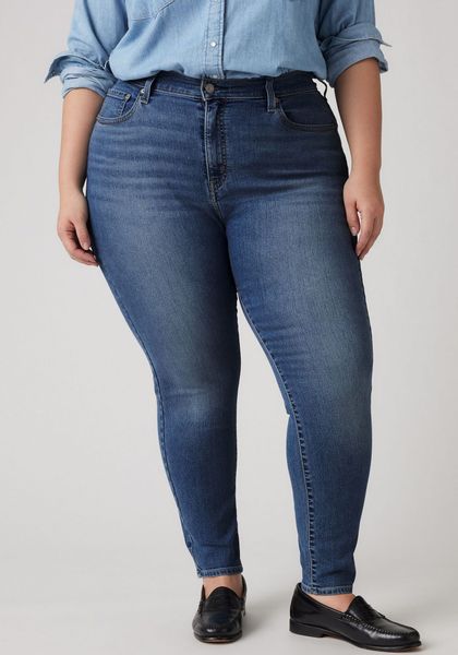 Levis Plus Skinny-fit-Jeans "721 PL HI RISE SKINNY" sehr figurbetonter Schn günstig online kaufen