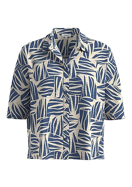 s.Oliver Druckbluse, bequeme Passform günstig online kaufen