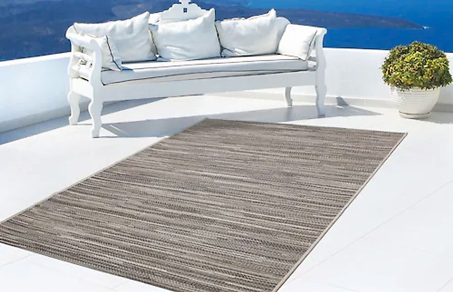 my home Teppich »Sokol«, rechteckig, 7 mm Höhe, Indoor und Outdoor geeignet günstig online kaufen