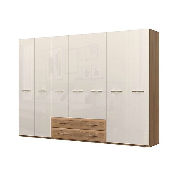 Home affaire Kleiderschrank »Gala, beige hochglänzend UV lackiert, kratzfes günstig online kaufen
