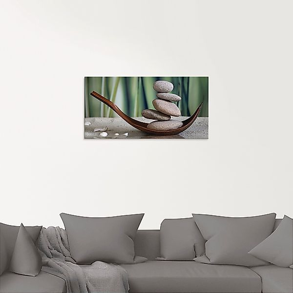 Artland Glasbild »Gleichgewicht«, Zen, (1 St.), in verschiedenen Größen günstig online kaufen