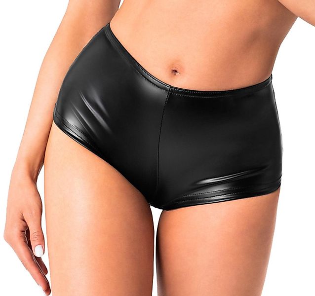 Noir Handmade Shorts Damen Wetlook Shorts günstig online kaufen