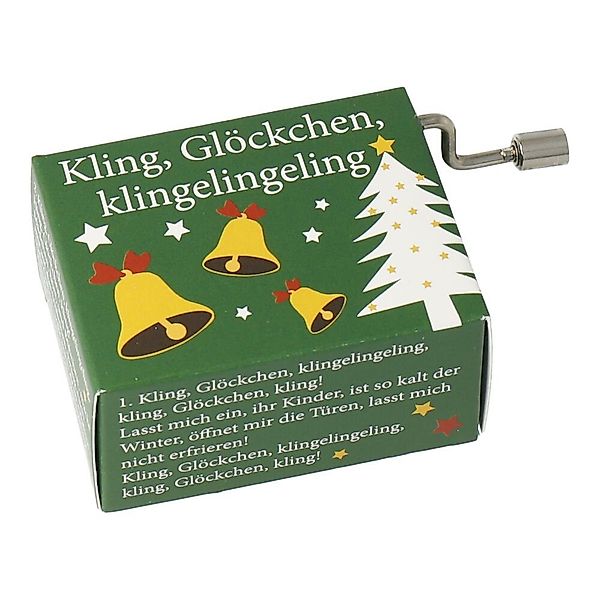 mugesh Spieluhr Spieluhr Weihnachtslied mit Text, günstig online kaufen