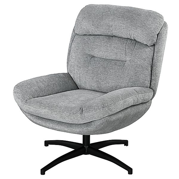 HOMCOM Sessel Chenille, wasserabweisend, Drehsessel Wohnzimmer, Armlehnstuh günstig online kaufen