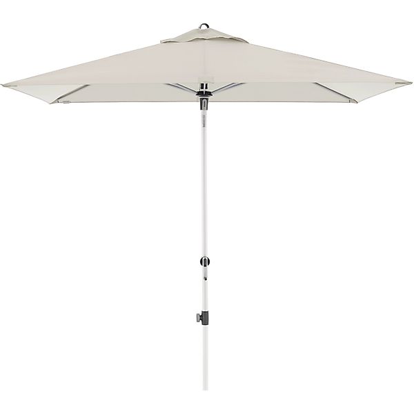 Doppler Marktschirm Expert 220 cmx 140 cm Natur mit Kurbelmechanik günstig online kaufen