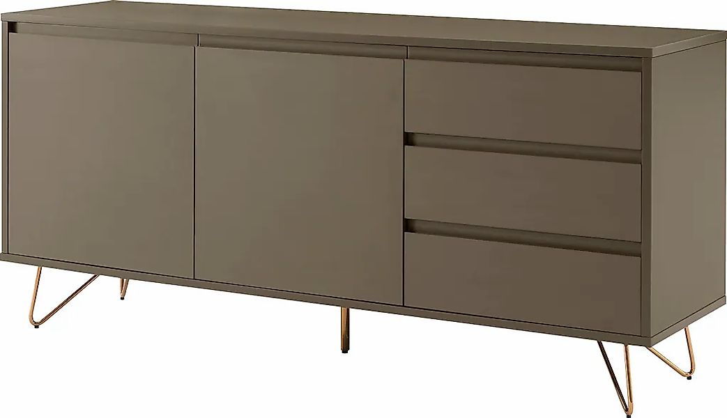 SalesFever Sideboard, Kommode mit Hairpin Beinen, Breite 150 cm günstig online kaufen