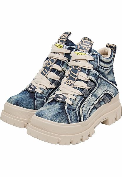 Buffalo Stiefel "Buffalo ASPHA NC MID - VEGAN DENIM" günstig online kaufen