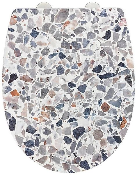 WENKO WC-Sitz Terrazzo High Gloss (1-St), Thermoplast günstig online kaufen