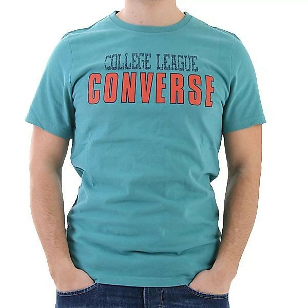Converse T-Shirt Men - College League T - Grün günstig online kaufen