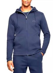 BOSS Kapuzensweatjacke Herren Saggy Circle Jacke günstig online kaufen