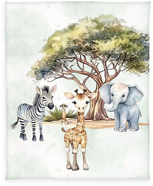 Kinderdecke YoungCollection Safari, Herding Young Collection, günstig online kaufen