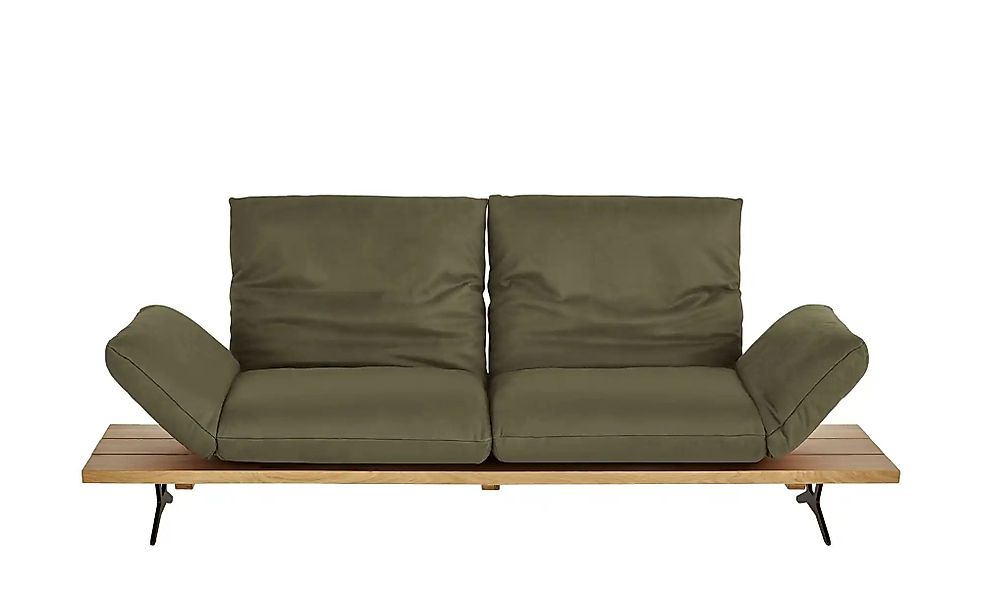 KOINOR Ledersofa  Marilyn ¦ grün ¦ Maße (cm): B: 232 H: 96 T: 90.0 Polsterm günstig online kaufen