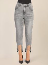 Apart Bootcut-Jeans mit Kristallstein Fransen am günstig online kaufen