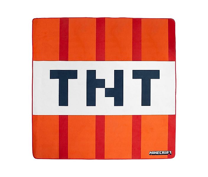 Minecraft Teppich 120 x 120 cm - Creeper oder TNT Design, Quadratisch, Höhe günstig online kaufen