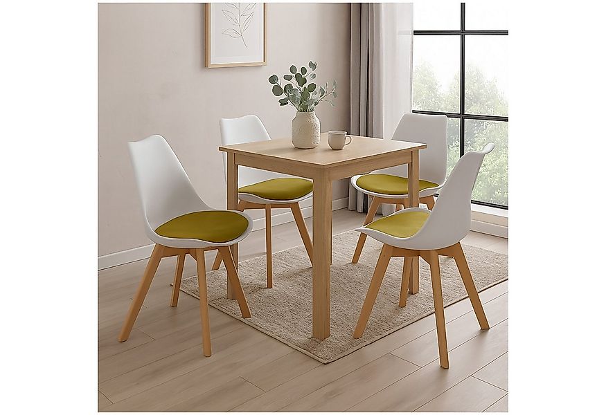 HTI-Living 4-Fußstuhl 4er Set Stühle Atlanta (Set, 4 St), Küchenstuhl Kunst günstig online kaufen
