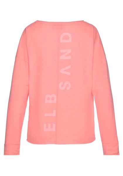 Elbsand Langarmshirt "Raina" mit Logoprint hinten, Longsleeve aus Baumwoll- günstig online kaufen