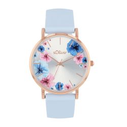 s.Oliver Quarzuhr 2038371, Armbanduhr, Damenuhr, analog, günstig online kaufen