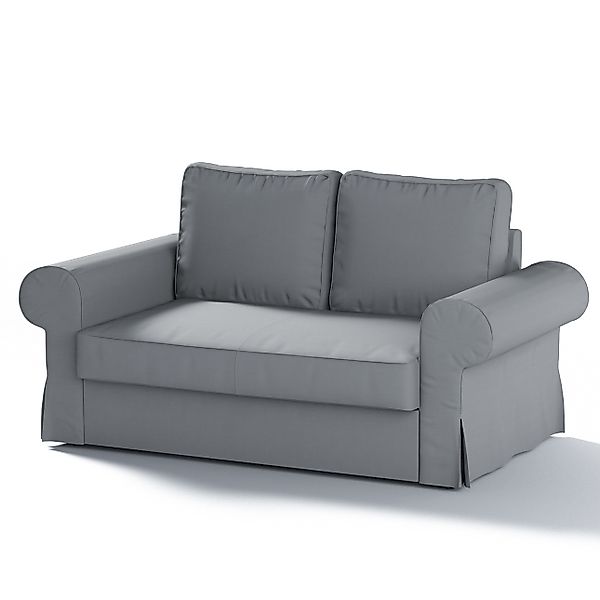 Bezug für Backabro 2-Sitzer Sofa ausklappbar, grau, Bezug für Backabro 2-Si günstig online kaufen