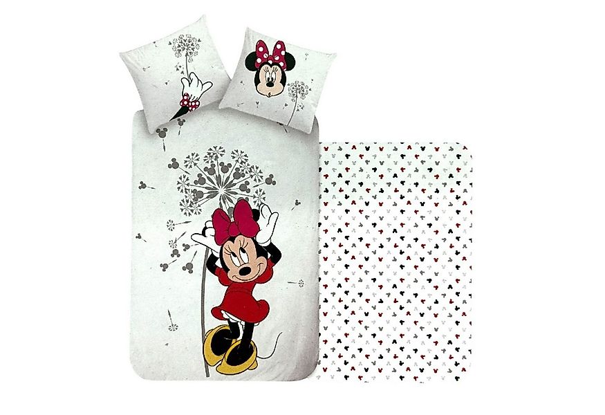 Disney Minnie Mouse Bettwäsche Wende-Bettwäsche Bettbezug MINNIE MOUSE - 13 günstig online kaufen