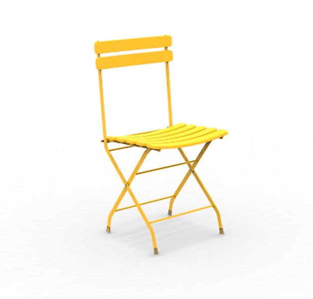 STEP - Klappbarer Outdoor Stuhl gelb günstig online kaufen