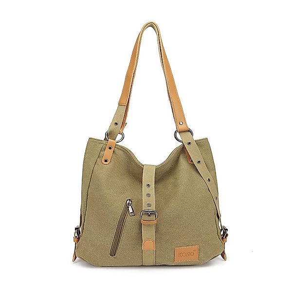 KONO Handtasche Damen Rucksackhandtaschen Canvas Handtasche günstig online kaufen