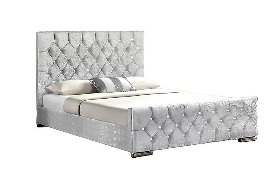 Xlmoebel Bett Traditionelles Design Bett mit Polsterung Chesterfield-Stil T günstig online kaufen