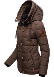 Navahoo Winterjacke "Zoja" mit Kapuze stylische Steppjacke mit Kunstpelz Ka günstig online kaufen