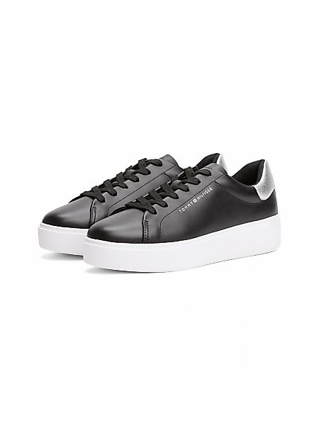 Tommy Hilfiger Plateausneaker "ESSENTIAL PLATFORM COURT SNEAKER", Freizeits günstig online kaufen