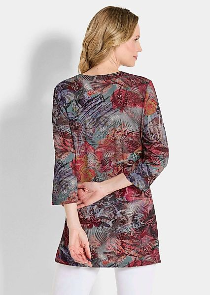 GOLDNER Tunika "Kurzgröße Tunika mit Knopfleiste aus Jersey" günstig online kaufen