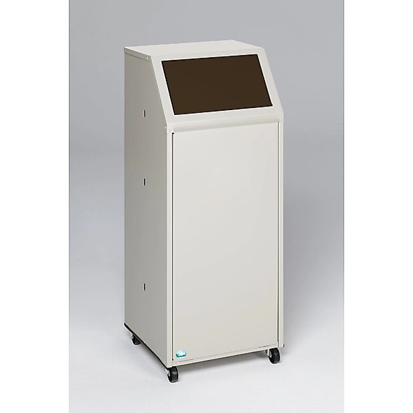 PROREGAL Robuster Wertstoffsammler Mit Einwurfklappe Für Biomüll Fahrbar 69 günstig online kaufen