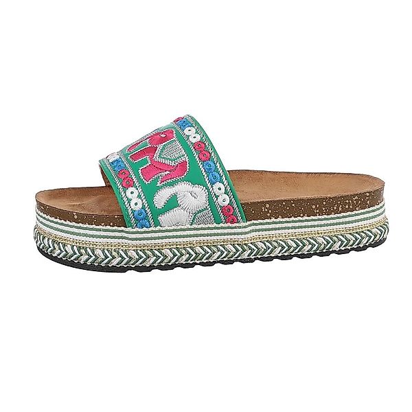 Ital-Design Damen Mules Freizeit Plateausandaletten (85698168) günstig online kaufen