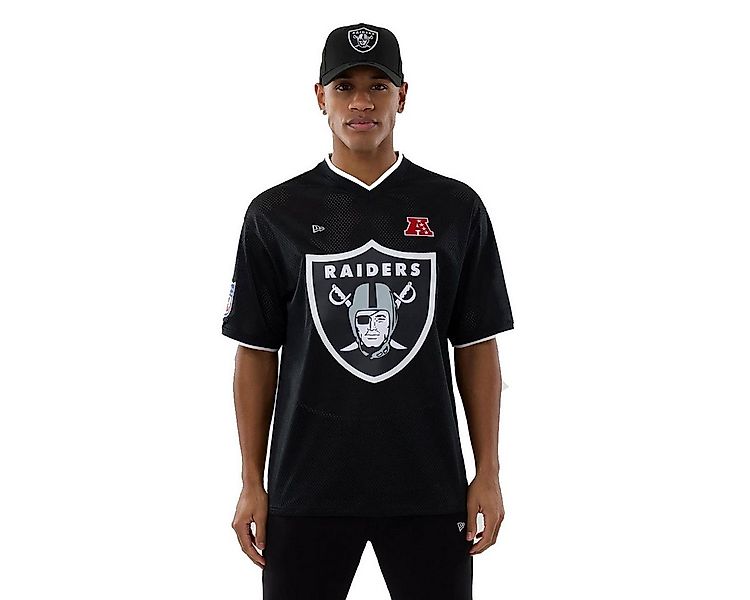 New Era T-Shirt Mesh Oversized NFL Las Vegas Raiders Logo günstig online kaufen