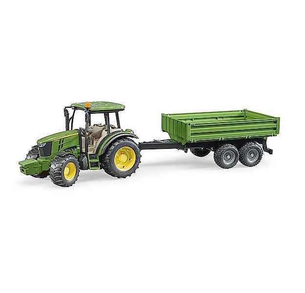 Bruder® Spielzeug-Traktor 02108 John Deere 5115M, mit Bordwandanhänger, 1:1 günstig online kaufen