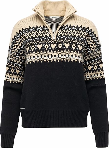 Ragwear Norwegerpullover "Norwie" Norweger Damen Strickpullover Troyer mit günstig online kaufen