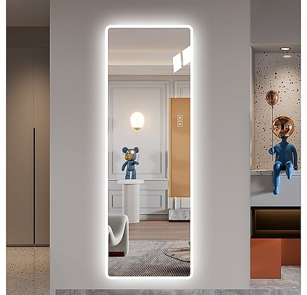 Fanttik Ganzkörperspiegel Led 165x50 163x54 Wandspiegel groß mit beleuchtun günstig online kaufen