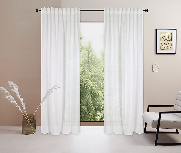 LeGer Home by Lena Gercke Gardine Marusha (1 St), Multifunktionsband, halbt günstig online kaufen