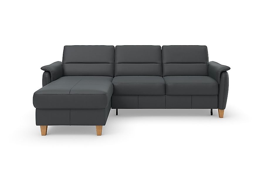 Home affaire Ecksofa »Palmera L-Form«, Federkern, wahlweise mit Bettfunktio günstig online kaufen