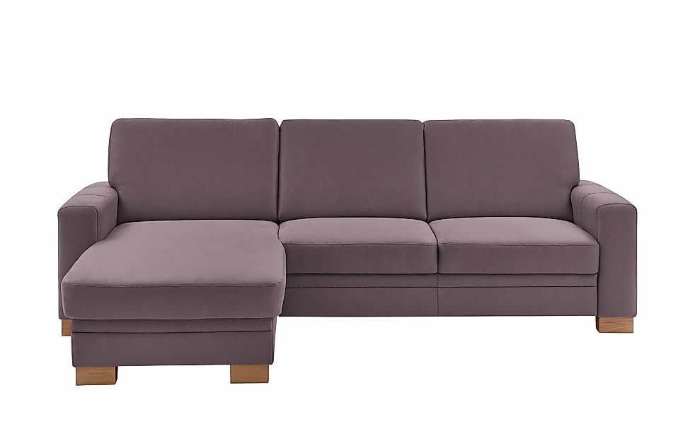 meinSofa Ecksofa  Uli-S ¦ lila/violett ¦ Maße (cm): B: 270 H: 90 T: 258.0 P günstig online kaufen